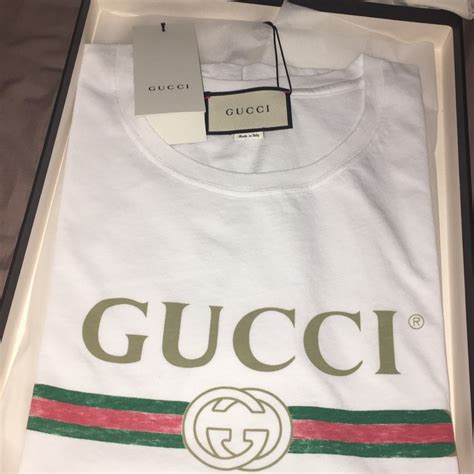 fake gucci tshirts|authentic gucci labels.